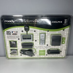 Delphi Roady XT Car & Home Pack SA10188-11P1 XM Satellite Radio New Sealed NOS